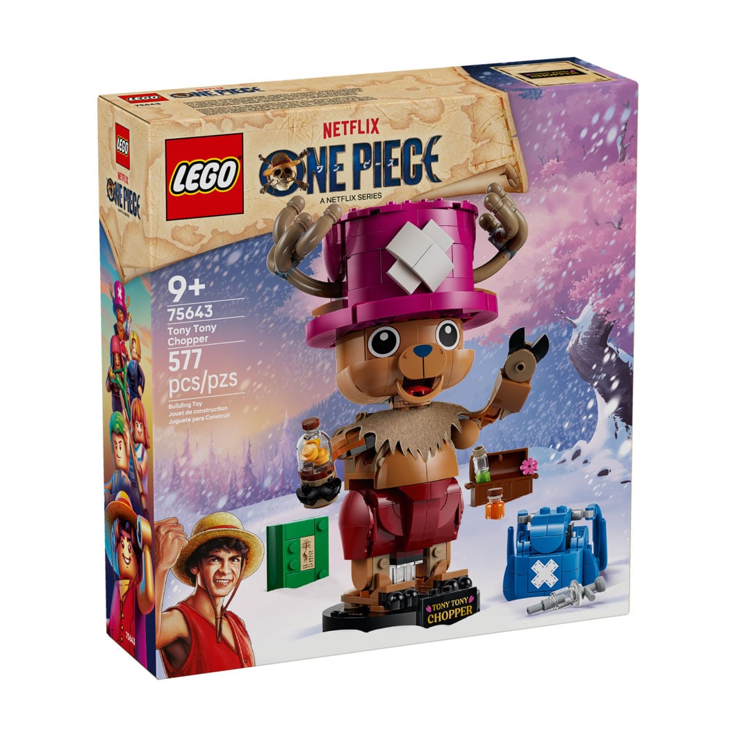 Конструктор LEGO One Piece Тоні Тоні Чоппер, від 9 років, 577 деталей (75643)